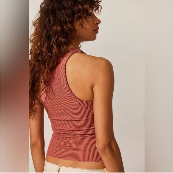 Free People Ribbed Seamless Tank Top - Picture 2 of 3